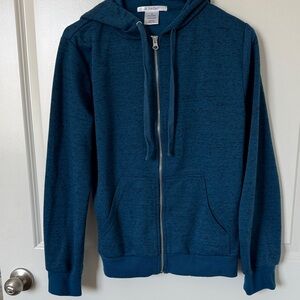 K Jordan Teal Zip-Up Hoodie